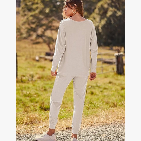 Comfy Blue Lounge 2 piece set - Picture 7 of 9